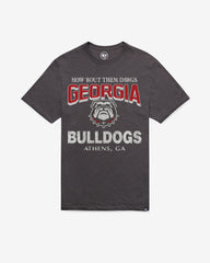 GEORGIA BULLDOGS HEAD ON '47 SCRUM TEE CHARCOAL