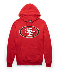 SAN FRANCISCO 49ERS IMPRINT '47 HEADLINE HOOD RED