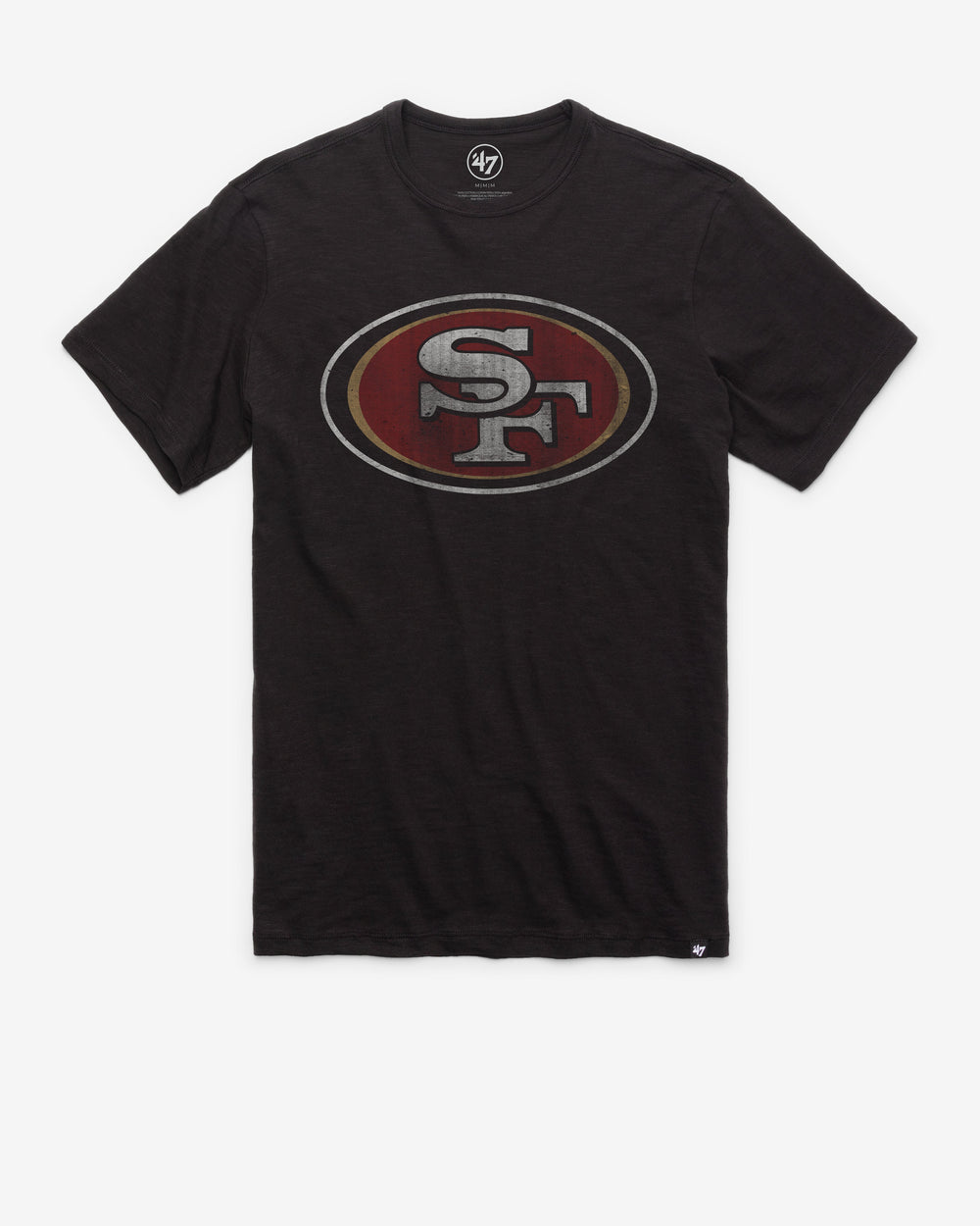 SAN FRANCISCO 49ERS GRIT '47 SCRUM TEE JET BLACK