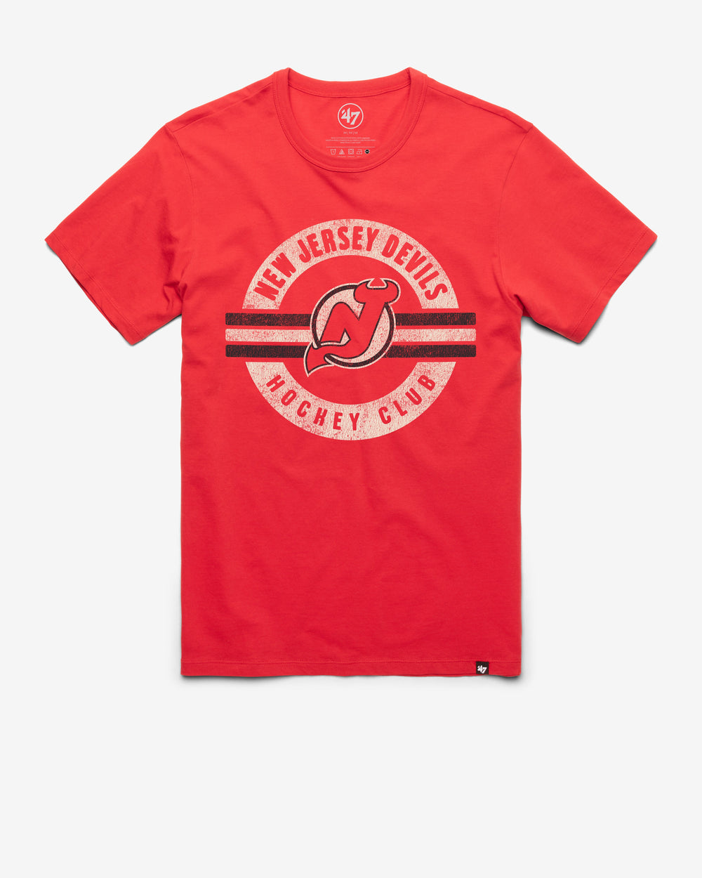NEW JERSEY DEVILS SURROUND '47 FRANKLIN TEE RACER RED