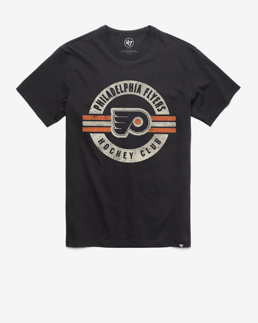 PHILADELPHIA FLYERS VINTAGE SURROUND '47 FRANKLIN TEE FLINT BLACK