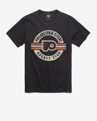 PHILADELPHIA FLYERS VINTAGE SURROUND '47 FRANKLIN TEE FLINT BLACK