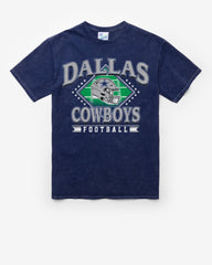 DALLAS COWBOYS FIELD PASS VINTAGE '47 TUBULAR TEE DT NAVY