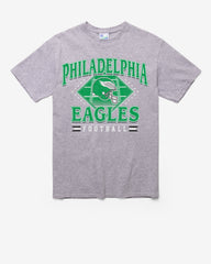 PHILADELPHIA EAGLES HISTORIC FIELD PASS VINTAGE '47 TUBULAR TEE DT ATHLETIC HEATHER