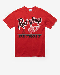 DETROIT RED WINGS FLY BY VINTAGE '47 TUBULAR TEE DT RED