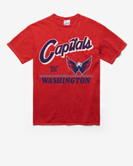 WASHINGTON CAPITALS FLY BY VINTAGE '47 TUBULAR TEE DT RED