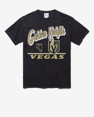 VEGAS GOLDEN KNIGHTS FLY BY VINTAGE '47 TUBULAR TEE DT BLACK