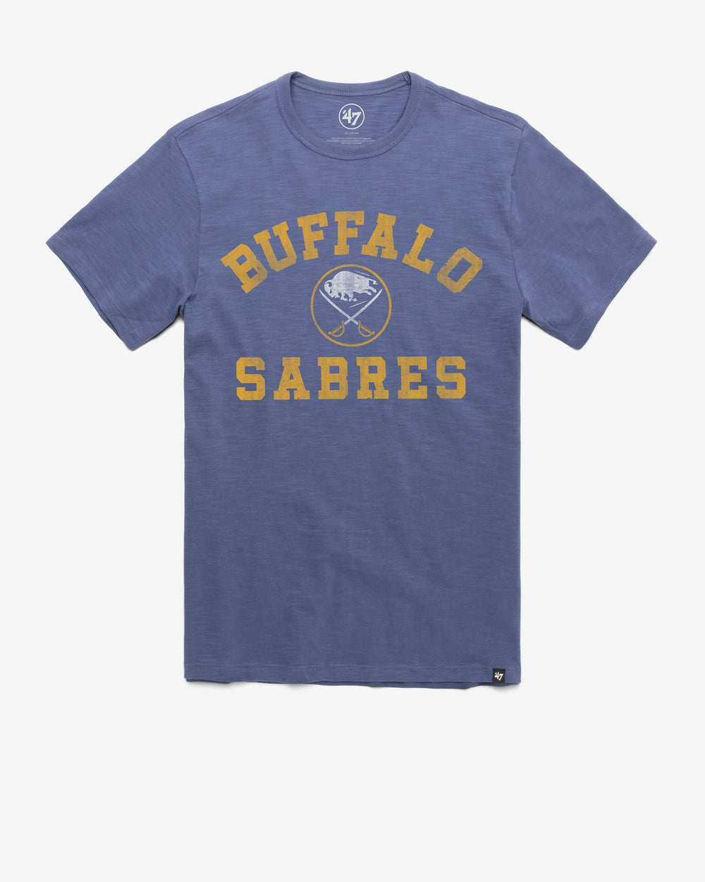BUFFALO SABRES ODESSA '47 SCRUM TEE BLEACHER BLUE