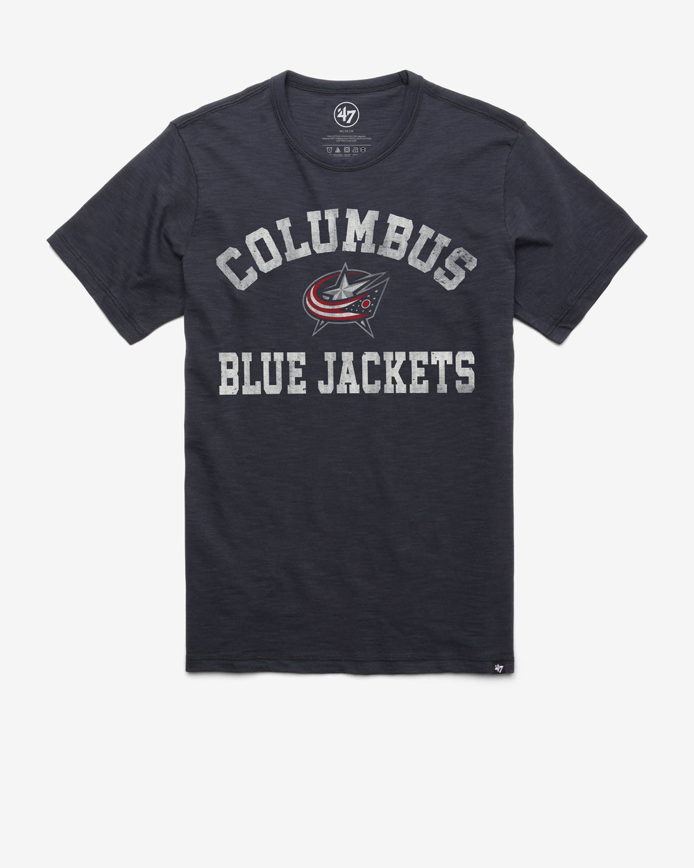 COLUMBUS BLUE JACKETS ODESSA '47 SCRUM TEE FALL NAVY