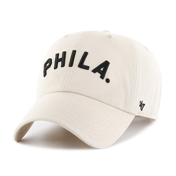 PHILADELPHIA PHILLIES COOPERSTOWN SCRIPT '47 CLEAN UP NATURAL