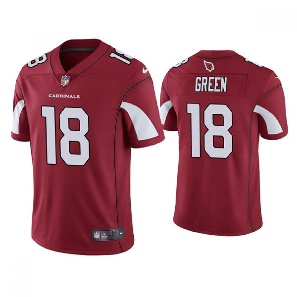 Men's Arizona Cardinals #18 A.J. Green Red Vapor Untouchable Limited Stitched Jersey 