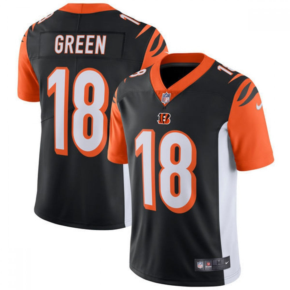 Men's Cincinnati Bengals #18 A.J. Green Black Vapor Untouchable Limited Stitched NFL Jersey 