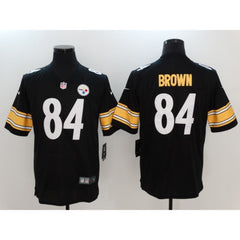 Men's Pittsburgh Steelers #84 Antonio Brown Black Vapor Untouchable Limited Stitched NFL Jersey 