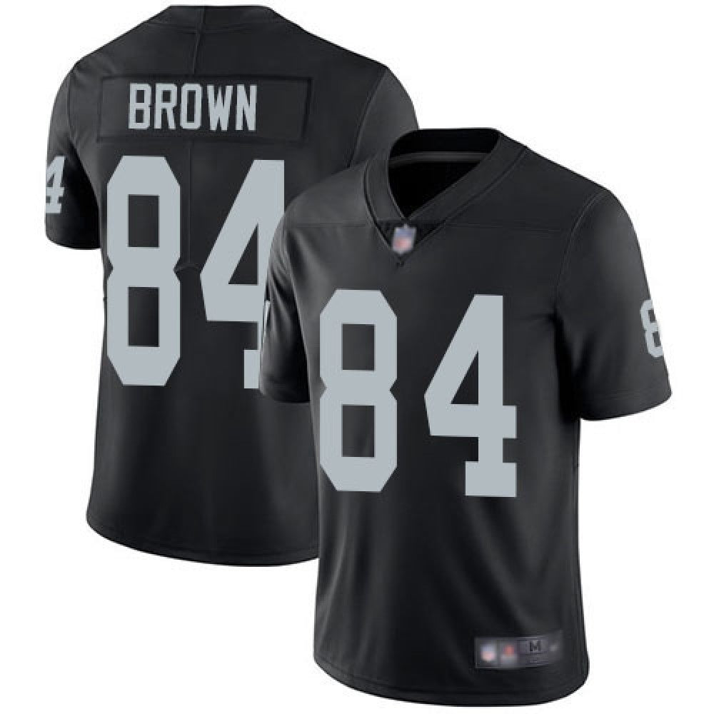 Youth Oakland Raiders #84 Antonio Brown Black Vapor Untouchable Limited Stitched NFL Jersey 