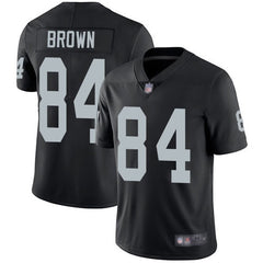 Youth Oakland Raiders #84 Antonio Brown Black Vapor Untouchable Limited Stitched NFL Jersey 