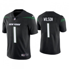 Youth New York Jets #1 Zach Wilson 2021 NFL Draft Green Vapor Untouchable Limited Stitched Jersey 