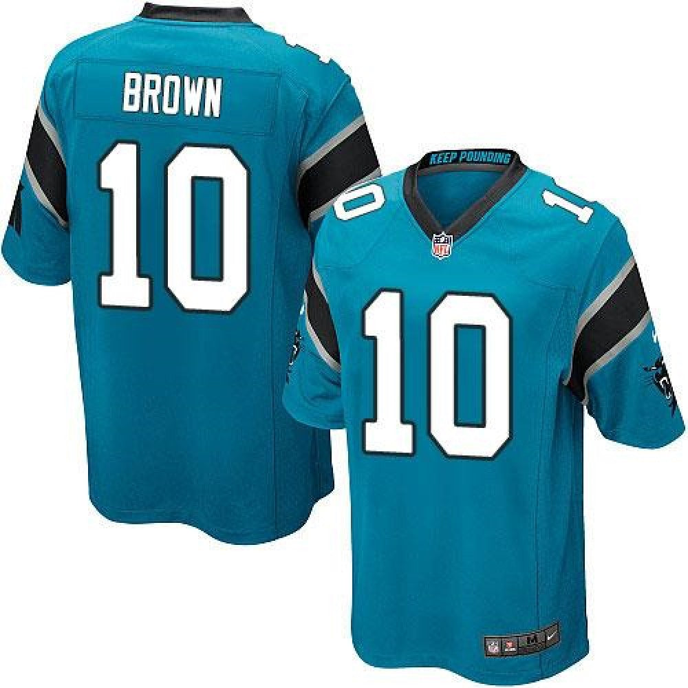 Panthers #10 Corey Brown Blue Alternate Youth Stitched NFL Elite Jersey 