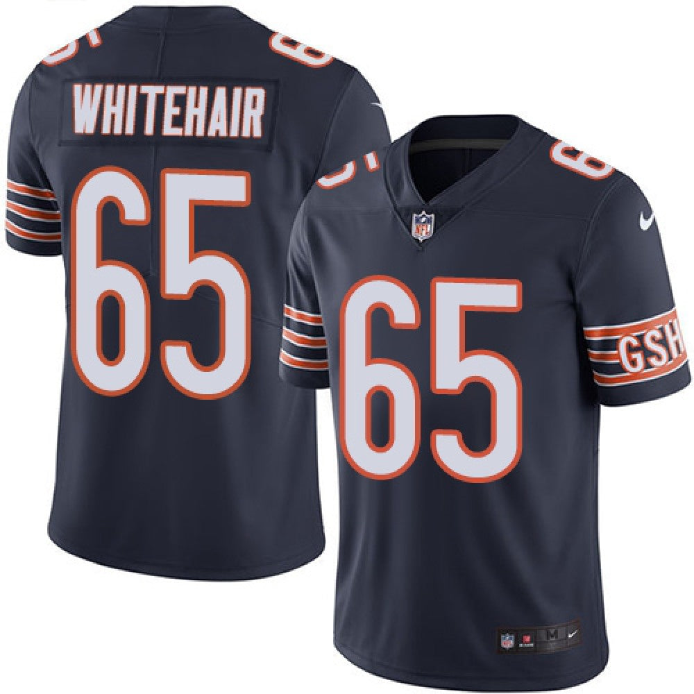 Men's Chicago Bears #65 Cody Whitehair Navy Blue Vapor Untouchable Limited Stitched NFL Jersey 
