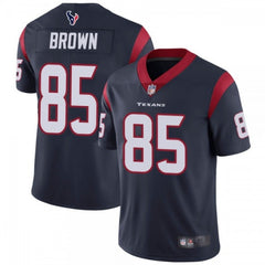 Men's Houston Texans #85 Pharaoh Brown New Navy Vapor Untouchable Limited Stitched Jersey 