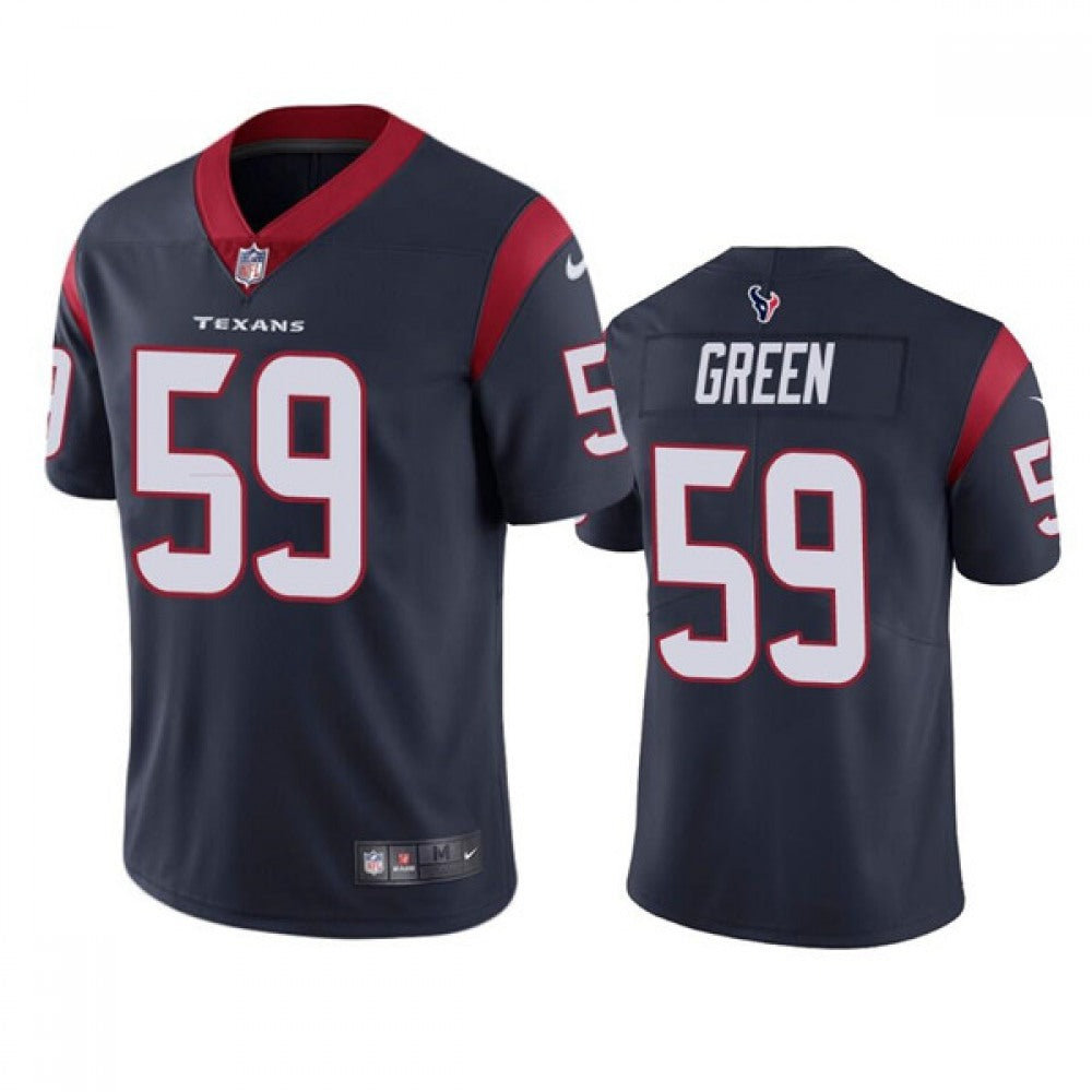 Men's Houston Texans #59 Kenyon Green Navy Vapor Untouchable Limited Stitched Jersey 