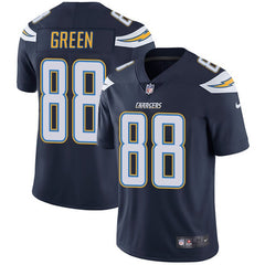 Men's Los Angeles Chargers #88 Virgil Green Navy Blue Vapor Untouchable Limited Stitched NFL Jersey 