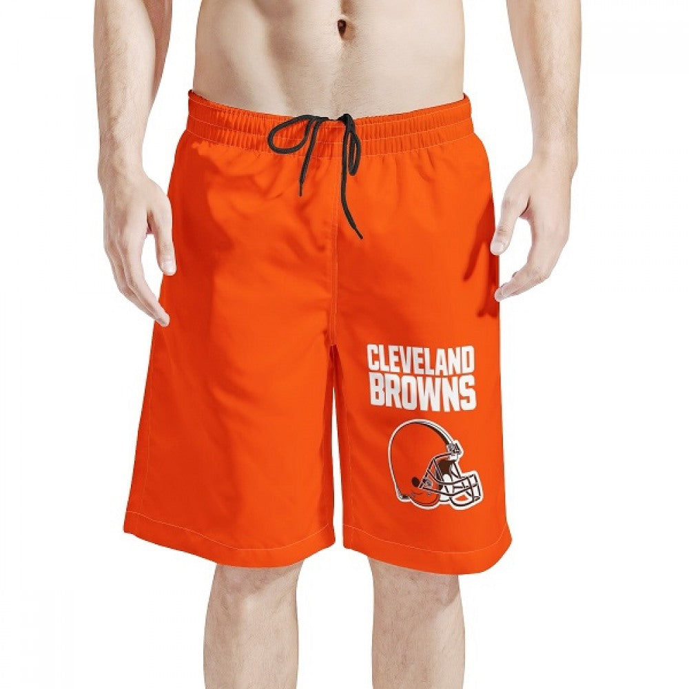 Men's Cleveland Browns Orange NFL Shorts 