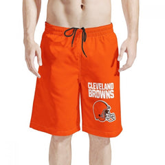 Men's Cleveland Browns Orange NFL Shorts 