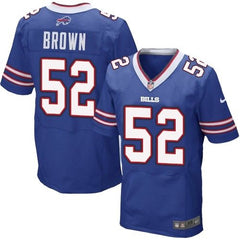 Bills #52 Preston Brown Royal Blue Team Color Men's Stitched NFL New Elite Jersey 