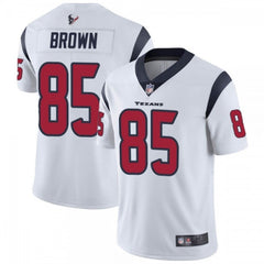 Men's Houston Texans #85 Pharaoh Brown New White Vapor Untouchable Limited Stitched Jersey 