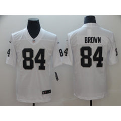 Men's Oakland Raiders #84 Antonio Brown White Vapor Untouchable Limited Stitched NFL Jersey 