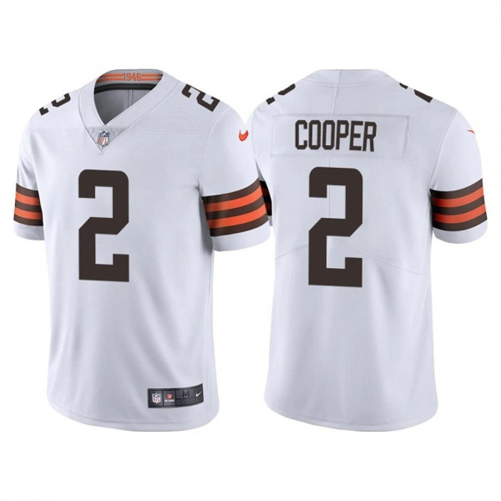 Youth Cleveland Browns #2 Amari Cooper Brown Vapor Untouchable Limited Stitched Jersey 
