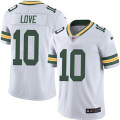Youth Green Bay Packers #10 Jordan Love White Vapor Untouchable Stitched Jersey 