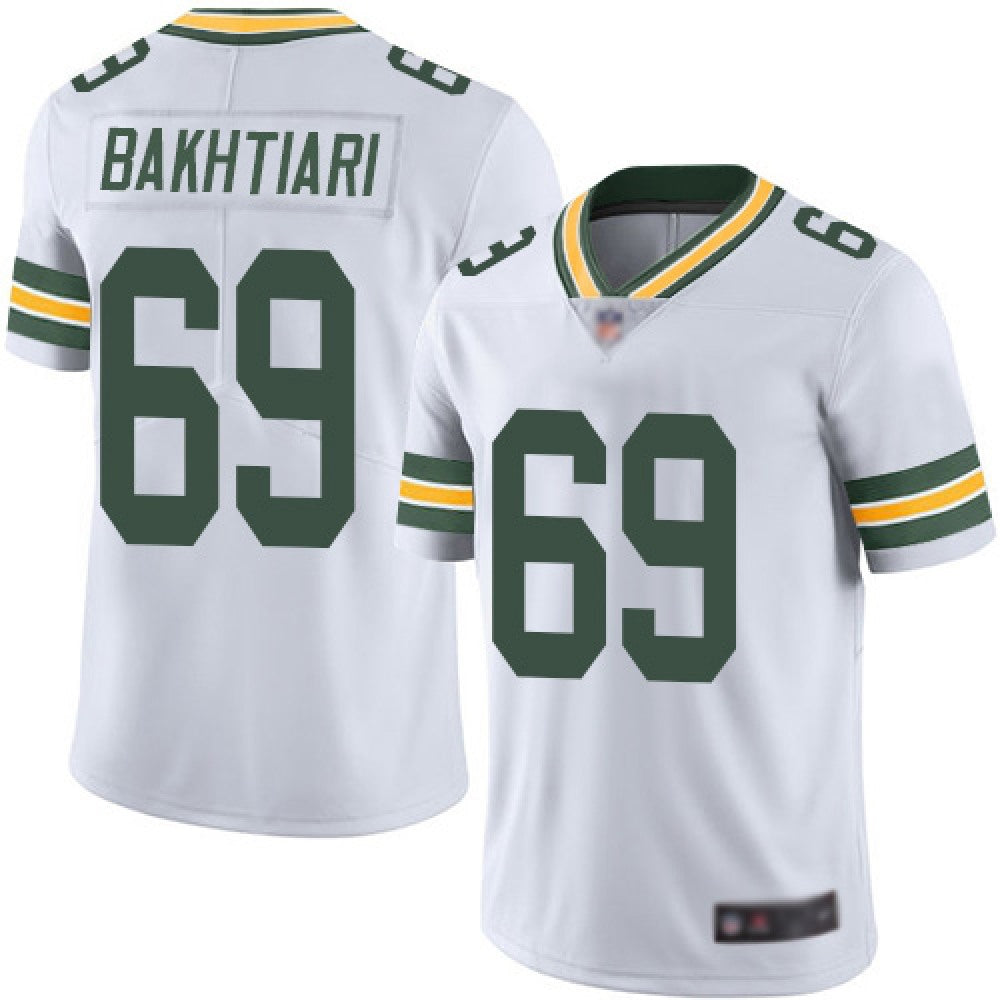 Youth Green Bay Packers #69 David Bakhtiari White Vapor Untouchable Stitched NFL Jersey 