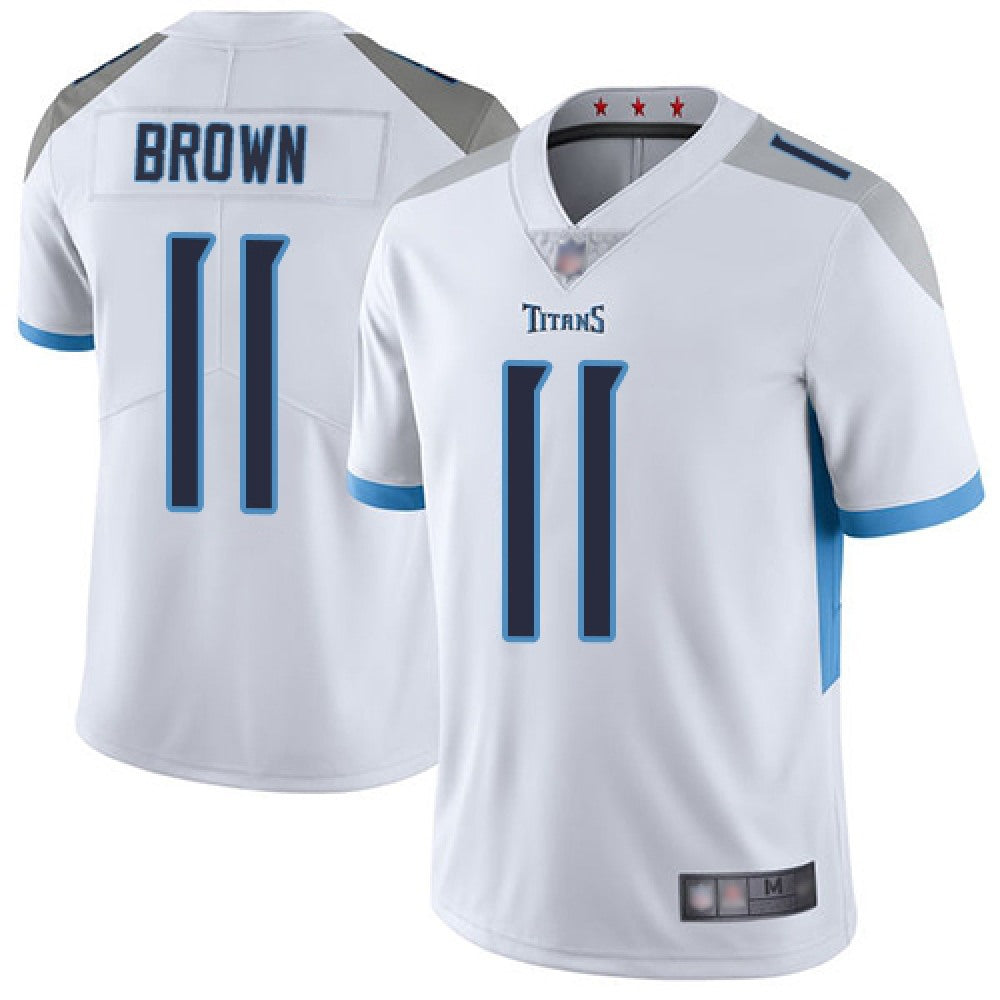 Youth Tennessee Titans #11 A.J. Brown White Vapor Untouchable Limited Stitched Jersey 