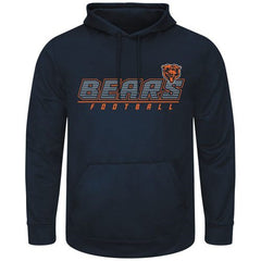 Chicago Bears Majestic Punt Return Pullover Hoodie Navy 