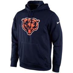 Chicago Bears KO Logo Essential Hoodie Navy Blue 