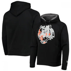 Men's Cincinnati Bengals Black Pullover Hoodie 