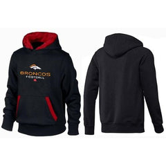 Denver Broncos Critical Victory Pullover Hoodie Black & Red 