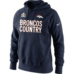 Denver Broncos 2015 AFC Conference Champions Broncos Country Hoodie Navy 
