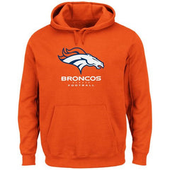 Denver Broncos Critical Victory Pullover Hoodie Orange 