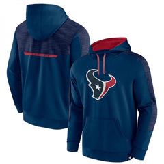 Men's Houston Texans Navy Defender Evo Pullover Hoodie 