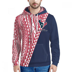 Men's Houston Texans Red/Navy Hoodie 