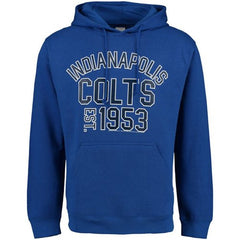 Indianapolis Colts End Around Pullover Hoodie Royal 