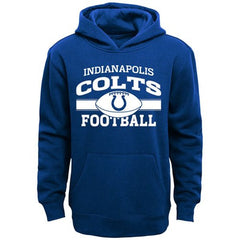 Indianapolis Colts Long Pass Pullover Hoodie Royal Blue 