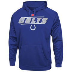 Indianapolis Colts Majestic Synthetic Hoodie Sweatshirt Royal Blue 