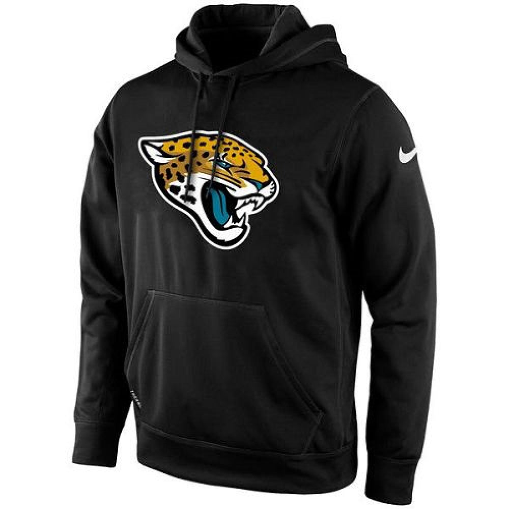 Men's Jacksonville Jaguars Black KO Logo Essential Hoodie 