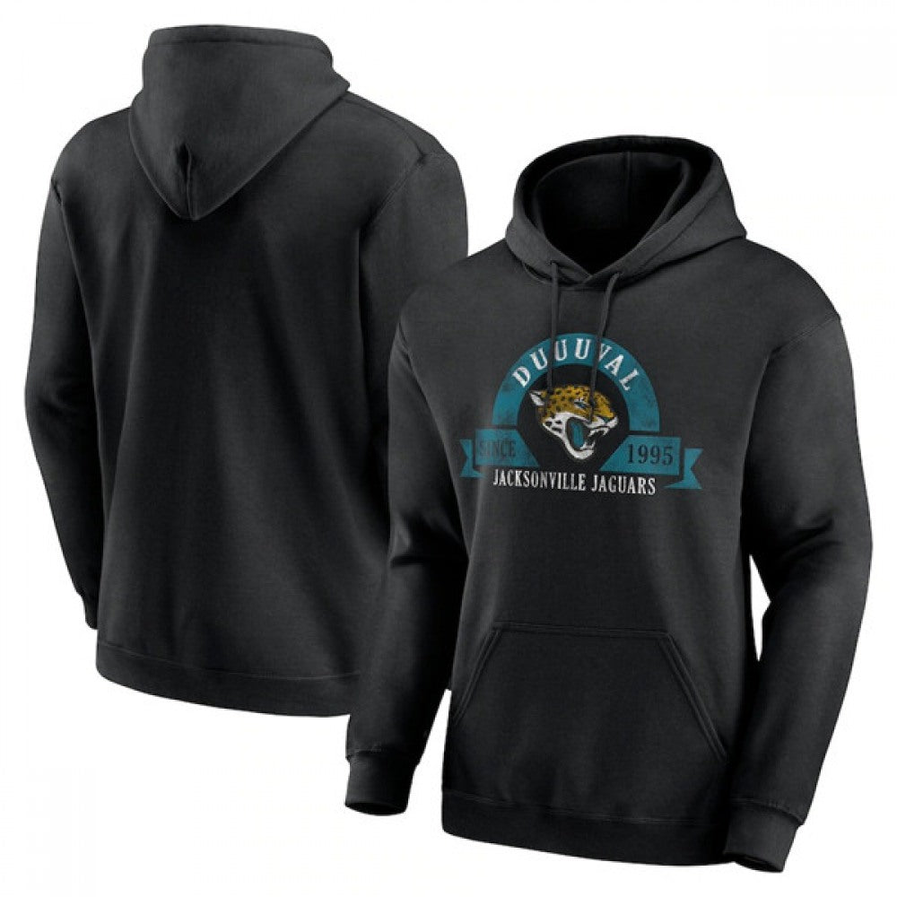 Men's Jacksonville Jaguars Black Pullover Hoodie 