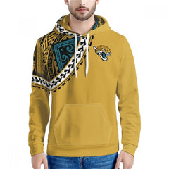 Men's Jacksonville Jaguars Yellow Hoodie 
