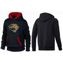 Jacksonville Jaguars Logo Pullover Hoodie Black & Red 