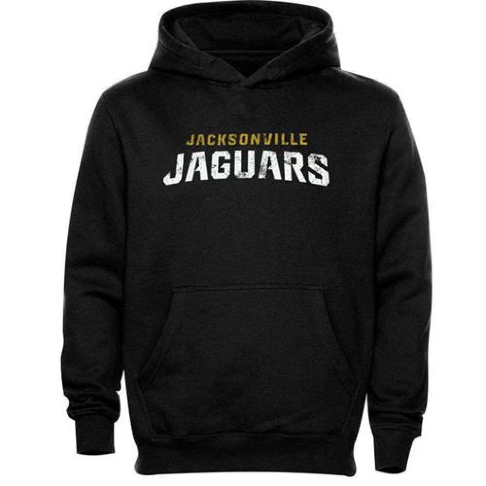 Jacksonville Jaguars Faded Wordmark Hoodie Black 